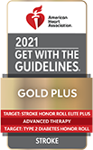 American Heart Association 2021 Get with the Guidelines Gold Plus Award